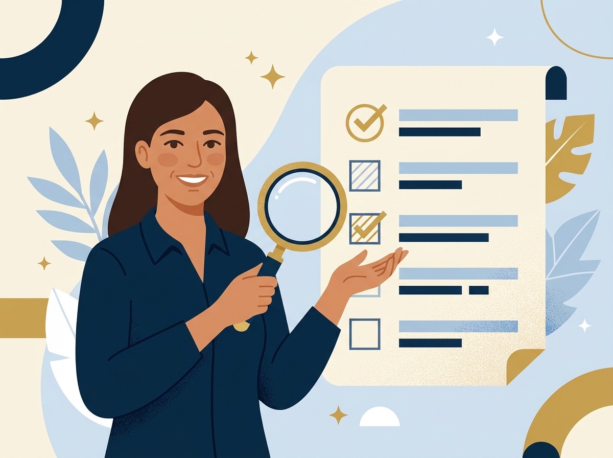 Illustration for checking veneer candidacy
